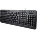 Adesso AKB-132 - Spill-Resistant Multimedia Desktop Keyboard (PS/2) - Cable Connectivity - PS/2 Interface - 104 Key Media Player, Volume Down, Volume Up, Mute, Play/Pause, Previous Track, Next Track, Stop, My Computer, Search, Calculator, ... Hot Key(s) -