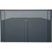 Middle Atlantic Door Panel - Black - 38U Rack Height - 69.5" Height x 21.9" Width