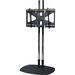 Premier Mounts Display Stand - Up to 80" Screen Support - 160 lb Load Capacity - Flat Panel Display Type Supported35.5" Width - Floor Stand - Black, Chrome
