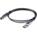 HPE HP 2.0m External Mini SAS High Density to Mini SAS Cable - 6.56 ft SAS Data Transfer Cable - First End: Mini-SAS - Second End: Mini-SAS - Black
