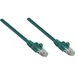 Intellinet Network Solutions Cat5e UTP Network Patch Cable, 1.5 ft (0.5 m), Green - RJ45 Male / RJ45 Male
