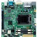 Supermicro X10SLV-Q Desktop Motherboard - Intel Q87 Express Chipset - Socket H3 LGA-1150 - Mini ITX - 16 GB DDR3 SDRAM Maximum RAM - DDR3-1600/PC3-12800 - SoDIMM - 2 x Memory Slots - Gigabit Ethernet - HDMI - DisplayPort - 4 x SATA Interfaces