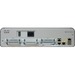 Cisco 1941W Wi-Fi 4 IEEE 802.11n Ethernet Wireless Integrated Services Router - Refurbished - 2.40 GHz ISM Band - 5 GHz UNII Band - 75 MB/s Wireless Speed - 2 x Network Port - USB - Gigabit Ethernet - VPN Supported - Wall Mountable, Rack-mountable