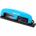 Bostitch EZ Squeeze™ 12 Three-Hole Punch - 3 Punch Head(s) - 12 Sheet - 9/32" Punch Size - Round Shape - 3" x 1.6" - Blue, Black