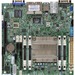 Supermicro A1SRi-2758F Desktop Motherboard - Intel Chipset - Socket BGA-1283 - Mini ITX - Intel Atom C2758 - 64 GB DDR3 SDRAM Maximum RAM - 4 x Memory Slots - Gigabit Ethernet - 6 x SATA Interfaces