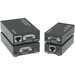 KanexPro VGA 1x1 Extender over CAT5e/6 with Audio up to 1,000ft (300m) - 1 Input Device - 2 Output Device - 1000 ft Range - 2 x Network (RJ-45) - 1 x VGA In - 2 x VGA Out - WUXGA - 1920 x 1200 - Rack-mountable