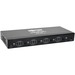 Tripp Lite HDMI over Cat5 Cat6 4x4 Matrix Video Extender Switch HDMI RJ45 F/F TAA - 1920 x 1080 - Full HD - 1080i - Twisted Pair - 4 x 4 - Display, TV, Projector - TAA Compliant