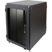 Rack Solutions 16U Office Cabinet with Key Lock - For Server - 16U Rack Height29" Rack Depth - Black - 1200 lb Maximum Weight Capacity