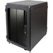 Rack Solutions 16U Office Cabinet with Combination Lock - For Server - 16U Rack Height29" Rack Depth - Black - 1200 lb Maximum Weight Capacity