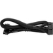 Corsair Type 3 Sleeved Black 24pin ATX Cable - For Power Supply - Black - 1