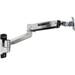 Ergotron Mounting Arm for Flat Panel Display, All-in-One Computer - Polished Aluminum - Adjustable Height - 46" Screen Support - 30 lb Load Capacity