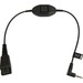 Jabra 8800-00-55 Headset Audio Cable Adapter - Phone Cable - First End: 1 x Sub-mini phone - Male - Second End: Quick Disconnect Audio