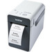 Brother TD-2120N Desktop Direct Thermal Printer - Monochrome - Label/Receipt Print - Ethernet - USB - Serial - Battery Included - White, Gray - 2.20" Print Width - 6 in/s Mono - 203 x 203 dpi - Wireless LAN - 2.50" Label Width