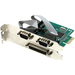 Monoprice 2-port Serial/Parallel Combo Adapter - PCI Express x1