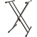 Monoprice Double X-Frame Keyboard Stand - 110 lb Load Capacity - 38" Height - Steel