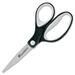 Westcott KleenEarth 7" Straight Soft Handle Scissors - Black - 7" (177.80 mm) Overall Length - Left/Right - Stainless Steel - Straight Tip - Black - 1 Each