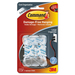 3M Cord Clips, Large, 3 Adhesive Strips, 2/Pack, Clear - 2 Pack