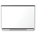 Quartet Display Board - 48" (1219.20 mm) Height x 96" (2438.40 mm) Width - Graphite Surface - 1 Each