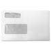 Supremex T4 Double Window Envelopes 500/box - Double Window - 9" Width x 5 3/4" Length - 24 lb - Wove - 500 / Box - White 