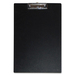 Duraply "Stay Clean" Clipboards - 8 1/2" x 14" - Poly - Black - 1 Each