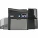 Fargo DTC4250e Single Sided Desktop Dye Sublimation/Thermal Transfer Printer - Color - Card Print - USB - LCD Display Screen - 6 Second Mono - 24 Second Color - 300 dpi - 2.13" Label Width - 3.37" Label Length
