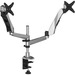 3M Mounting Arm for Flat Panel Display - Silver - Adjustable Height - 20 lb Load Capacity - 1 Each