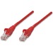 Intellinet Network Solutions Cat6 UTP Network Patch Cable, 14 ft (5.0 m), Red - RJ45 Male / RJ45 Male
