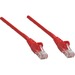 Intellinet Network Solutions Cat5e UTP Network Patch Cable, 1.5 ft (0.5 m), Red - RJ45 Male / RJ45 Male