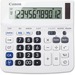 Canon 12-Digit Financial Desktop Calculator - Extra Large Display, Tilt Display, Easy-to-read Display, Dual Power, Auto Power Off - 12 Digits - LCD - Battery/Solar Powered - 5.8" x 5.8" x 1.2" - White - 1 Each