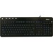 A4-TECH BLUE LED BACKLIT MULTIMEDIA KEYBOARD - Cable Connectivity - USB Interface Sleep, Next Track, Previous Track, Play/Pause, Stop Hot Key(s) - Computer - PC - Black