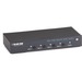 Black Box 4 x 1 VGA Switch With Serial And Audio - 1920 x 1440 - 4 x 1 - Projector, Display1 x VGA Out