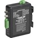 Black Box Industrial DIN Rail RS-232/RS-422/RS-485 to Fiber Driver - 1 x ST Ports - 2.50 Mile - Rail-mountable - TAA Compliant