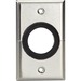 Black Box WP842 Faceplate - 1-gang - Wall Mount - Stainless - Rubber - TAA Compliant