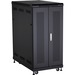 Black Box Select Plus Cabinet with Mesh Front Door, 24U - 24U Rack Height x 21.30" Rack Width x 38.50" Rack Depth - Black - Mesh, Steel - 2200 lb Maximum Weight Capacity