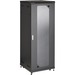 Black Box Select Plus Split Rear Door Cabinet with Plexiglass Front, 42U, 30"W x 32"D - 42U Rack Height x 19" Rack Width - Black - Plexiglas, Steel - 2200 lb Maximum Weight Capacity