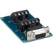 Black Box DB9 to Terminal Block Adapter - 1 x 9-pin DB-9 RS-485 Serial Female - Terminal Block - TAA Compliant