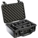 Pelican 1450 Case - Internal Dimensions: 14.62" Length x 10.18" Width x 6" Depth - External Dimensions: 16" Length x 13" Width x 6.9" Depth - 30 lb - Double Throw Latch, Padlock Closure - Rubber, Stainless Steel
