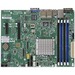 Supermicro A1SAM-2550F Desktop Motherboard - Intel Chipset - Socket BGA-1283 - Micro ATX - Intel Atom C2550 - 64 GB DDR3 SDRAM Maximum RAM - 4 x Memory Slots - Gigabit Ethernet - 6 x SATA Interfaces