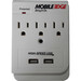 Mobile Edge DualPower DX - 3 x AC Power, 2 x USB - 1875 VA - 450 J - 125 V AC Input - 125 V AC, 5 V DC Output