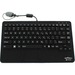Seal Shield Seal Pup Silicone "All-in-One" Keyboard - Cable Connectivity - USB Interface - TouchPad - White