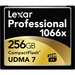 Lexar Professional 256 GB CompactFlash - 160 MB/s Read - 155 MB/s Write - 1066x Memory Speed - Lifetime Warranty