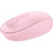 Microsoft 1850 Mouse - Wireless - Light Orchid Pink