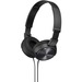 Sony Sound Monitoring Headphones - Stereo - Mini-phone (3.5mm) - Wired - 24 Ohm - 10 Hz - 24 kHz - Over-the-head - Binaural - Supra-aural - 3.94 ft Cable - Black