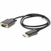 5PK 3ft DisplayPort 1.2 Male to VGA Male Black Cables For Resolution Up to 1920x1200 (WUXGA) - 100% compatible and guaranteed to work