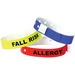 Zebra Slim Alert Wristband - 0.6" Width x 10" Length - Purple - Vinyl - 500
