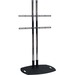 Premier Mounts Display Stand - Up to 63" Screen Support - 160 lb Load Capacity - 72" Height - Floor Stand - Polished Chrome