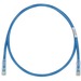 Panduit Cat.6 UTP Patch Network Cable - 1 ft Category 6 Network Cable for Network Device - First End: 1 x RJ-45 Network - Male - Second End: 1 x RJ-45 Network - Male - Patch Cable - Blue - 1