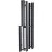 Eaton Double-Sided Cable Manager for Two Post Rack - Cable Manager - Black