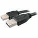 Comprehensive Pro AV/IT Active Plenum USB A Male to B Male Cable 50ft - 50 ft USB Data Transfer Cable for Webcam, Whiteboard, Printer - First End: 1 x USB 2.0 Type A - Male - Second End: 1 x USB 2.0 Type B - Male - 480 Mbit/s - Extension Cable - Shielding