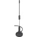 Telex Omni Antenna (5dB), with TNC Reverse Polarity Connector and Coax (Europe) - Range - UHF - 2400 MHz to 2500 MHz - 5 dB - Wireless Intercom - Matte Black - Magnetic Mount - Omni-directional - RP-TNC Connector